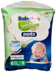 Babylino Unisex Pants No6 13 To 18kg 18pcs