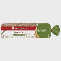 Παπαδοπούλου Χωριανό Φέτες Ολικής Άλεσης Με Dinkel 700gr