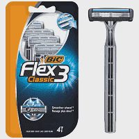 BIC Flex 3 Ανδρικές Ξυριστικές Μηχανές Μιας Χρήσης 3τεμ