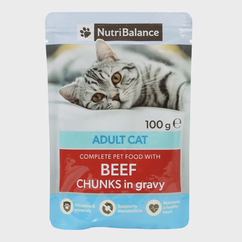 Kač. ėdalas su jaut. gab. NUTRIBALANCE, 100 g