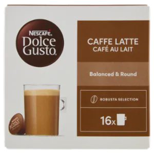 NESCAFÉ DOLCE GUSTO Caffè Latte 16 Capsule Compatibili Nescafé Dolce Gusto 160g