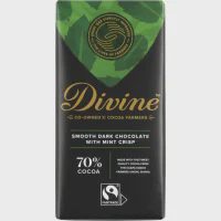 Smooth Dark Chocolate with Mint Crisp