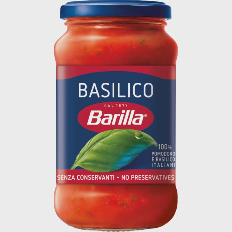 Pomidorų padažas su bazilikais BARILLA, 400g