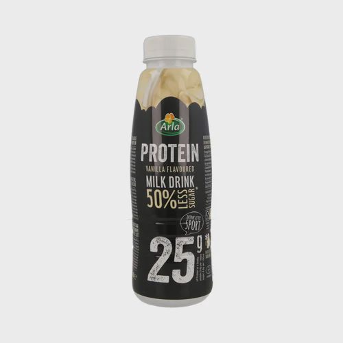 ARLA Batido de vainilla bajo en azúcar y con alto contenido en proteínas 470 ml.