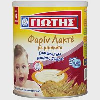 Γιώτης Φαρίν Λακτέ Με Μπισκότα 300gr