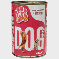 My Friends Κονσέρβα Σκύλου Με Μοσχάρι 400gr