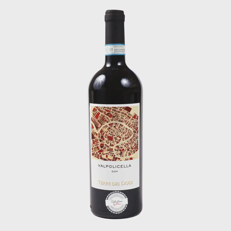 Saus. raud. vynas VALPOLICELLA, 13 %, 0,75 l