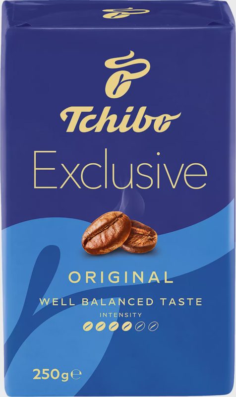Tchibo Exclusive Original pražená mletá káva 250g