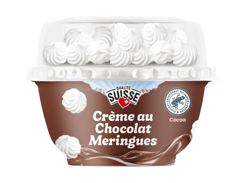Schokocrème mit Meringues