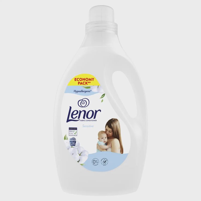 Minkšt. LENOR SENSITIVE, 126 sk., 2650 ml