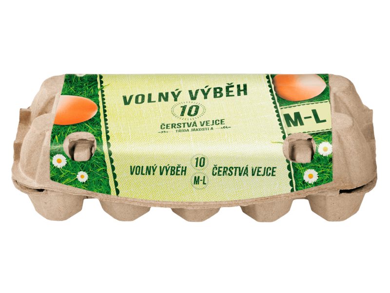 Farmařská vejce volný výběh
