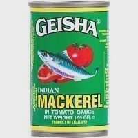 Geisha Σκουμπρί Σε Σάλτσα Τομάτας 155gr