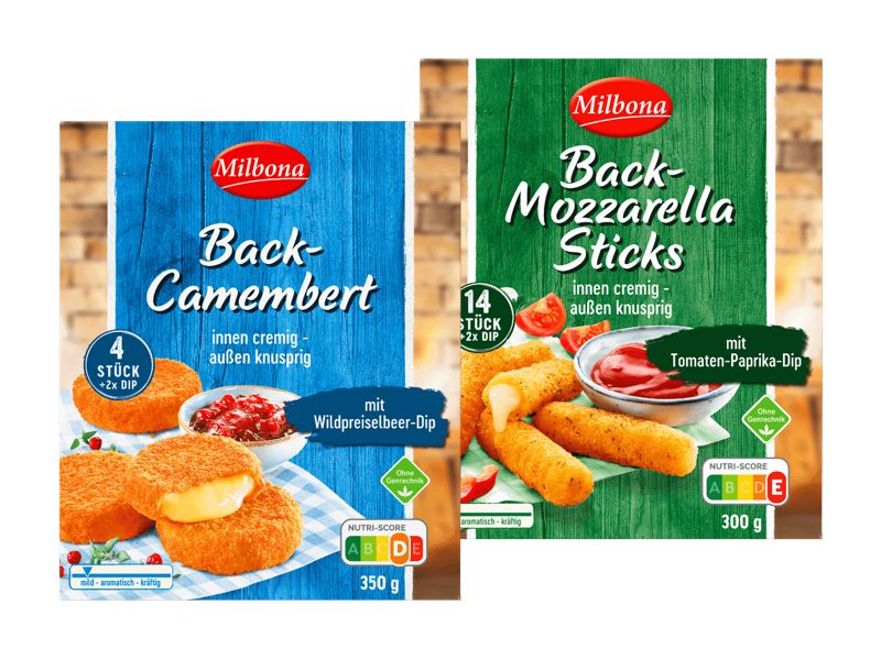 Backkäse mit Dip
