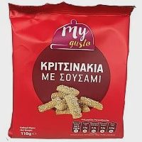 My Gusto Κριτσίνια Με Σουσάμι 110gr