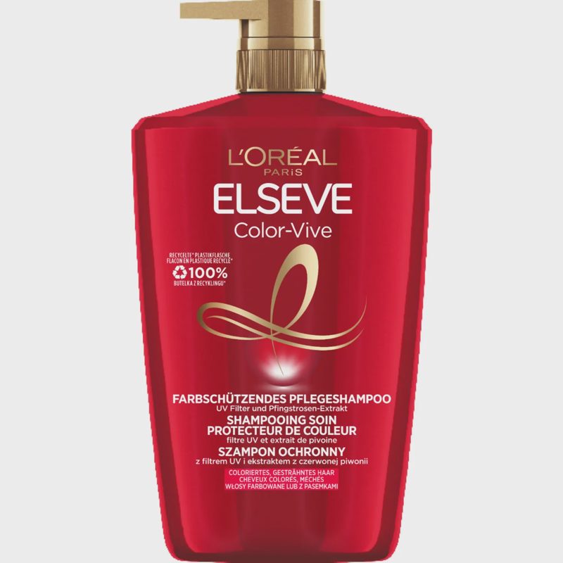 Šampūnas ELSEVE COLOR-VIVE, su UV filtru, 1 l