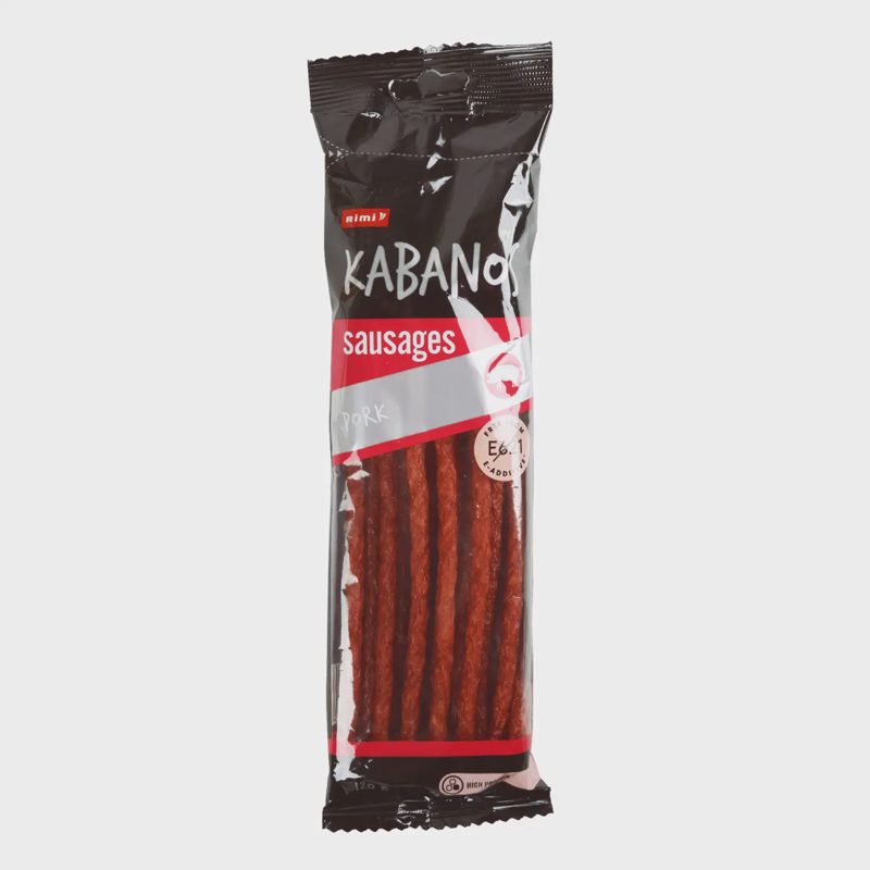 Kiaulienos dešrelės KABANOS RIMI, 120 g