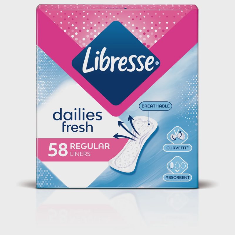 Higieniniai įklotai LIBRESSE NORMAL, 58 vnt.