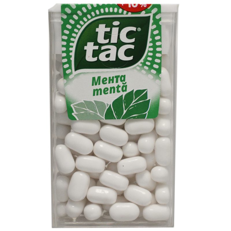 Bonboni Tic Tac, mint, 54 g