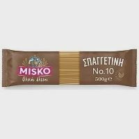 Misko Σπαγγετίνη Νο 10 Ολικής Άλεσης 500gr