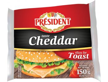 President Topljeni Sir U Listićima Cheddar 150 G