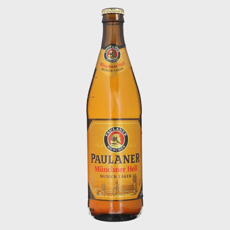 Šv. alus PAULANER MÜNCHNER HELL, 4,9 %, 0,5 l