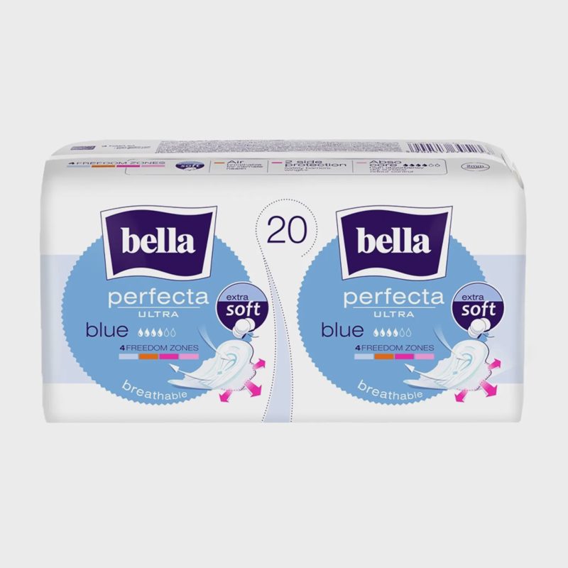 Hig.pak. BELLA PERFECTA ULTRA BLUE,20vnt