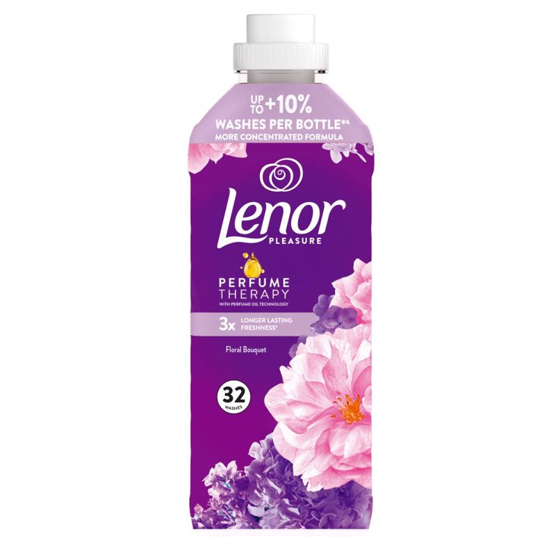 MEHČALEC FLORAL, LENOR, 32 PRANJ, 675ML