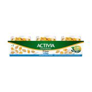 Activia Fiber Mix & Go Νιφάδες Δημητριακών 3x163gr