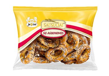 Sausučiai JAVINĖ su aguonomis, 150 g
