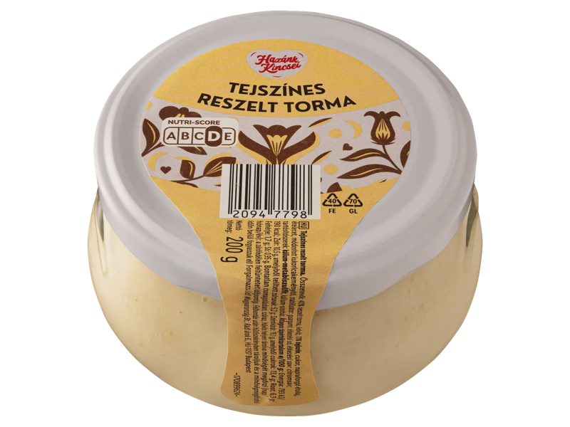 Tejszínes torma