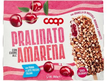 Coop sladoled amarena 6x60 g