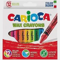 Carioca Κηρομπογιές 12τεμ