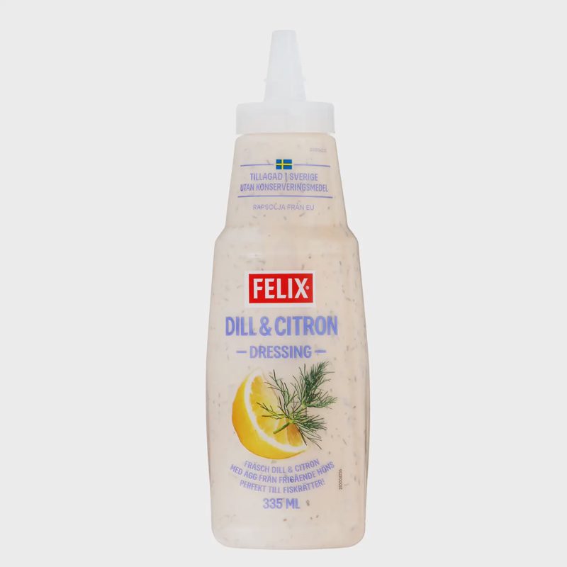 Padažas su krapais ir citrin. FELIX, 335 ml
