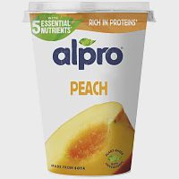 Alpro Φυτικό Επιδόρπιο Σόγιας Ροδάκινο 500gr
