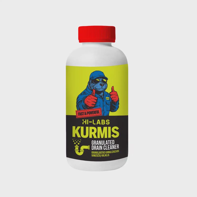 Gr. kanalizac. vamzdžių valiklis KURMIS, 500g