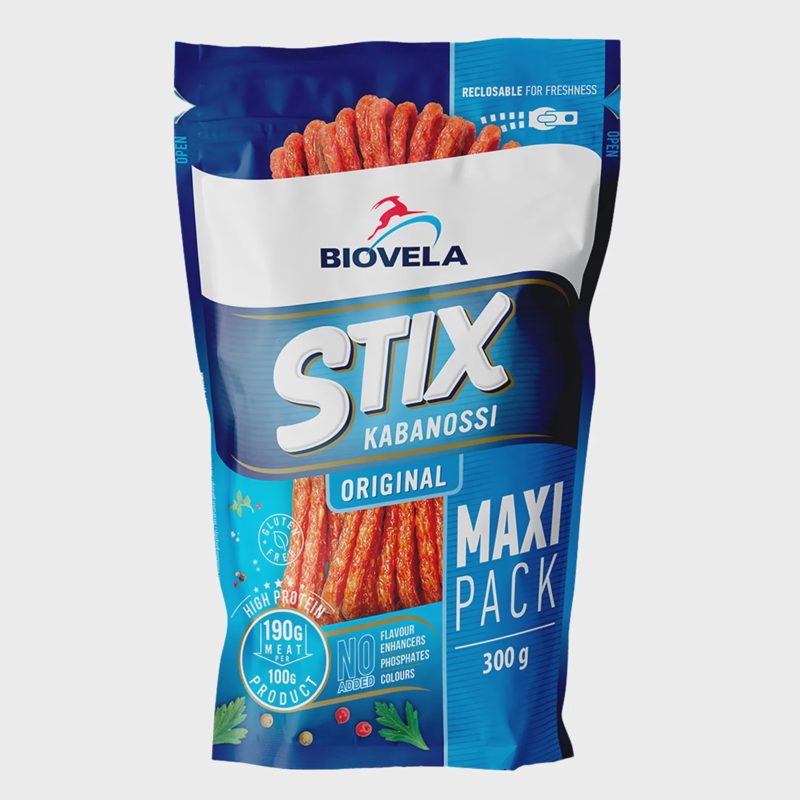 Karštai rūkytos KABANOSSI lazdelės, 300 g