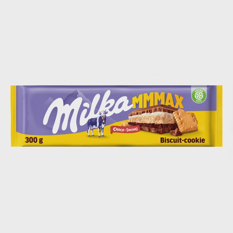 Tablete de Chocolate e Bolacha Choco-Swing