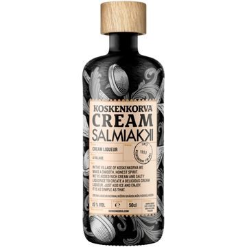 Koskenkorva Salmiakki Cream liköör 15%vol 500 ml