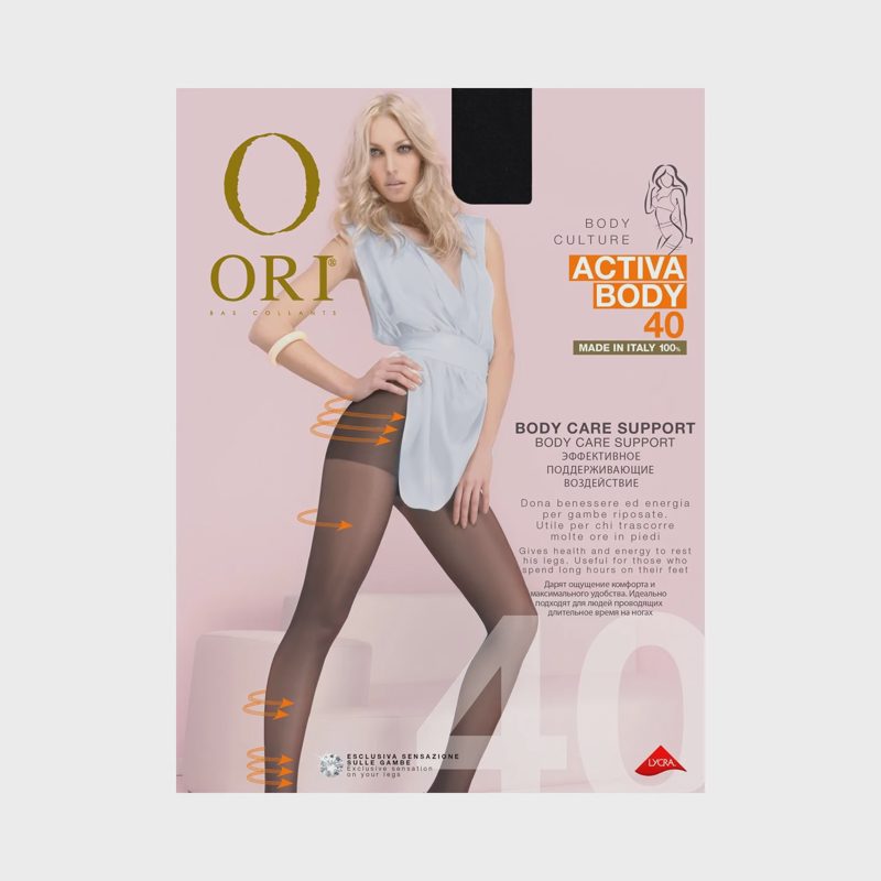 M pėdk.ORI ATTIVA BODY 40d NERO 4