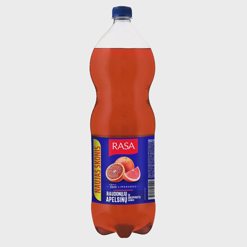 Gaz. r. apels. sk. gėrimas su sald. RASA, 2 l
