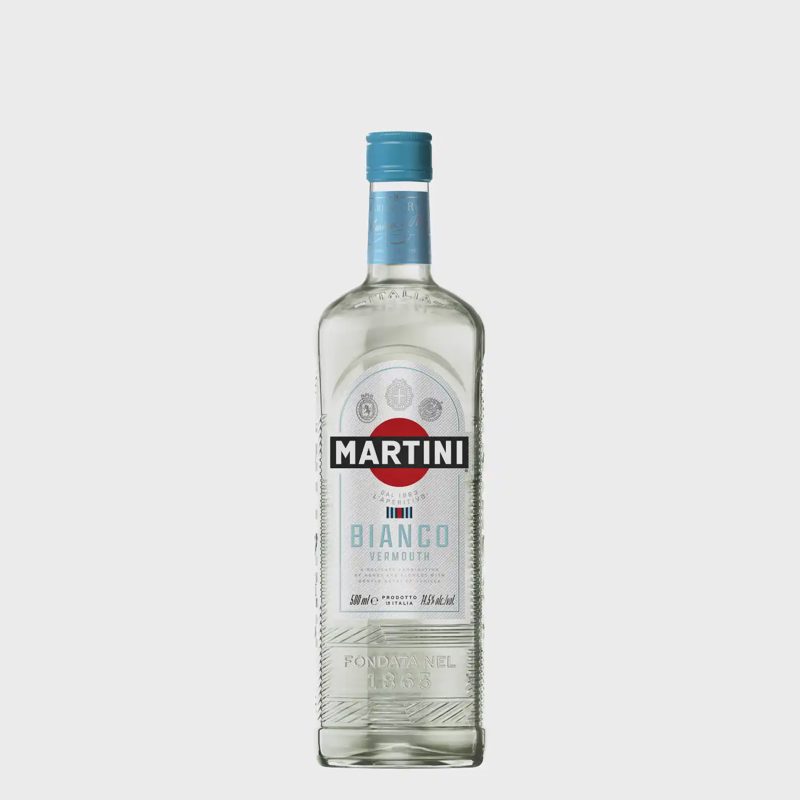 Vermutas MARTINI BIANCO, 15 %, 0,5 l