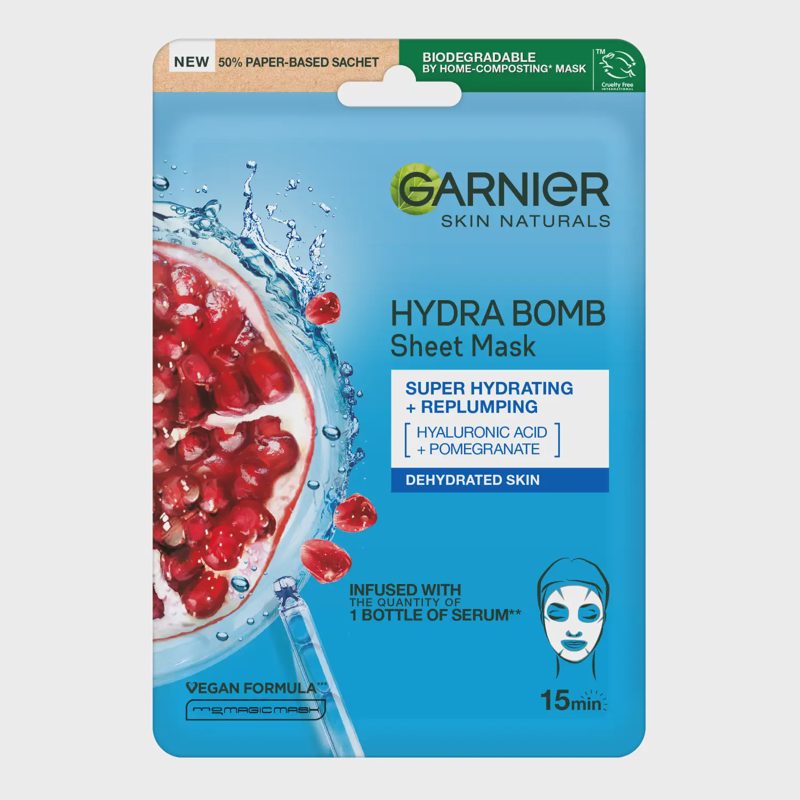 Veido kaukė GARNIER SKIN NATURALS HYDRA,32g