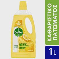 Dettol Καθαριστικό Πατώματος Αντιβακτηριδιακό Λεμόνι 1lt