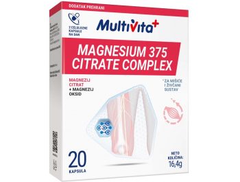 Multivita magnezij 375 citrat kompleks 20 kapsula
