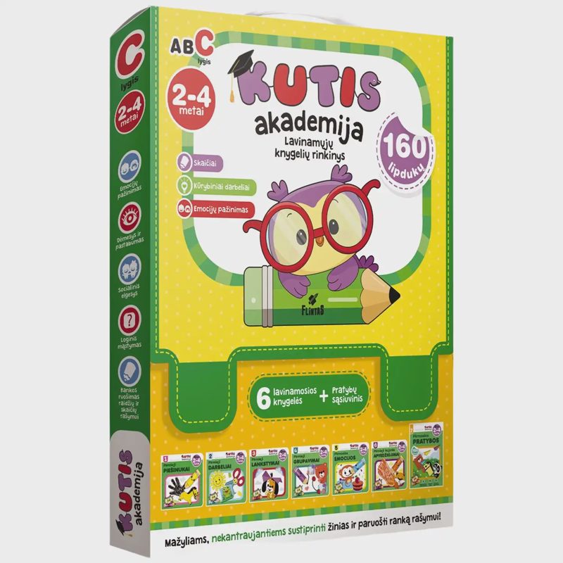 Knyga KUTIS AKADEMIJA. C LYGIS