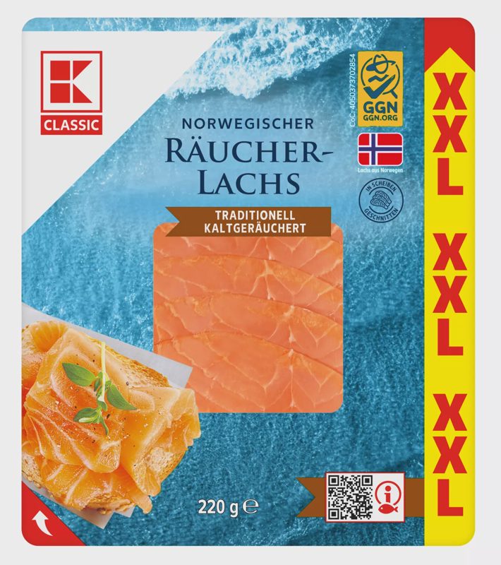 XXL Uzený losos za studena