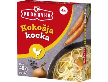 Podravka kokošja kocka za juhu 40 g