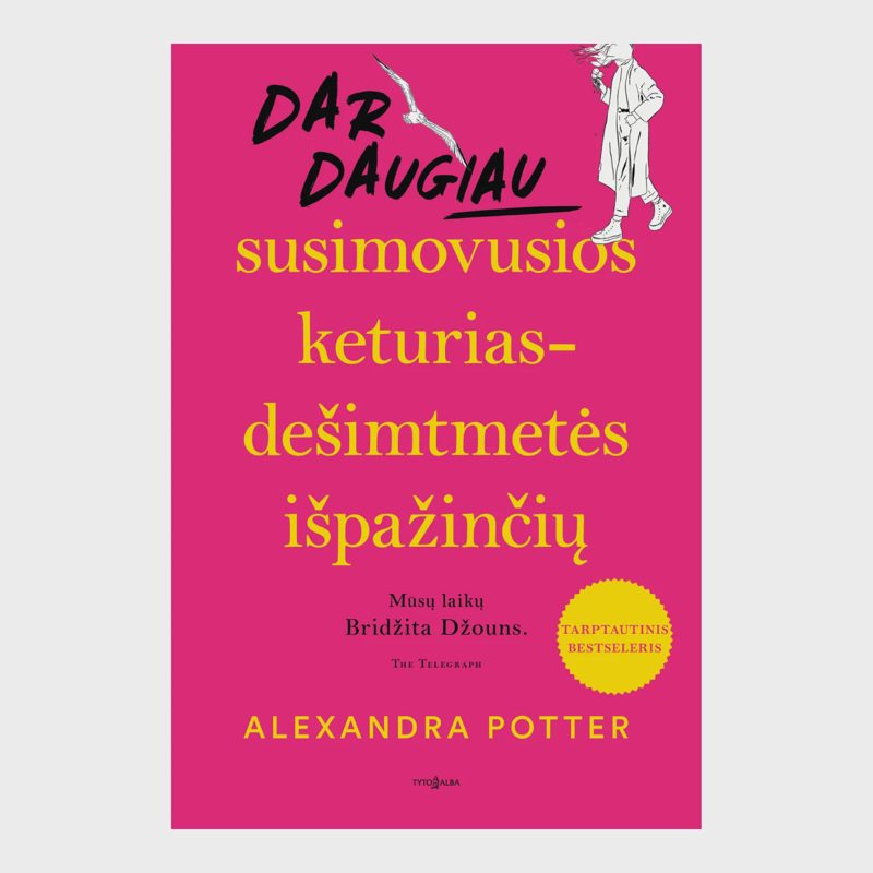 Knyga DAR DAUGIAU SUSIMOVUSIOS KETURIASDEŠ.