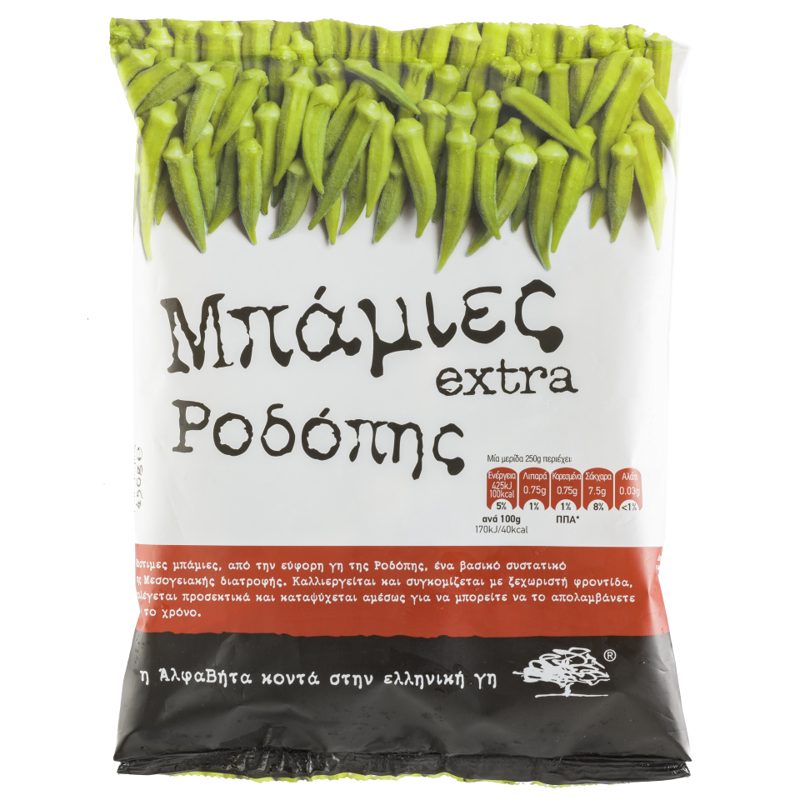 Υφαντής Μπάμιες Extra Κατεψυγμένς 450gr