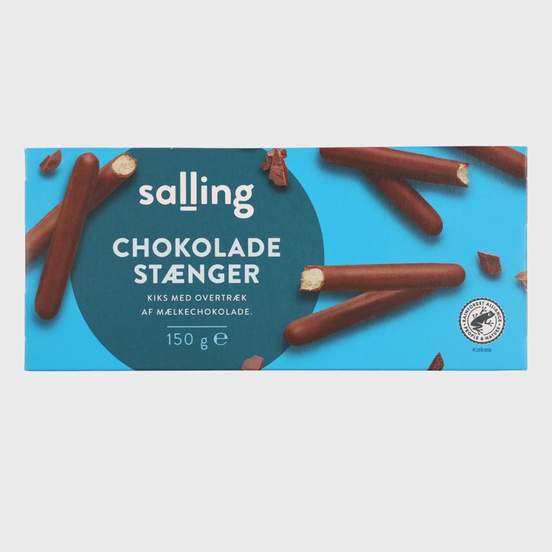 Pien. šokoladu gl. sausainiai SALLING, 150 g